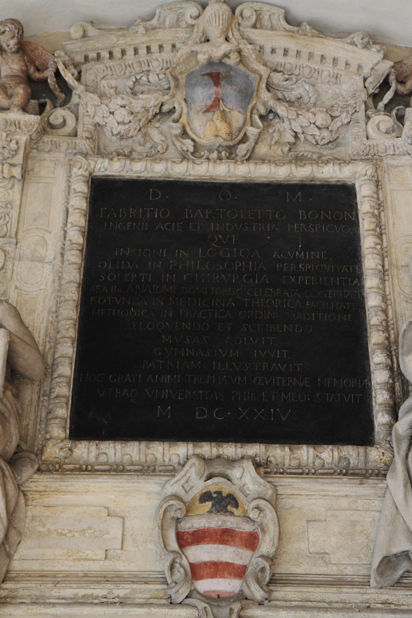 Fabrizio Bartoletti's memorial tablet, Palazzo Archiginnasio, Bologna - 02.jpg